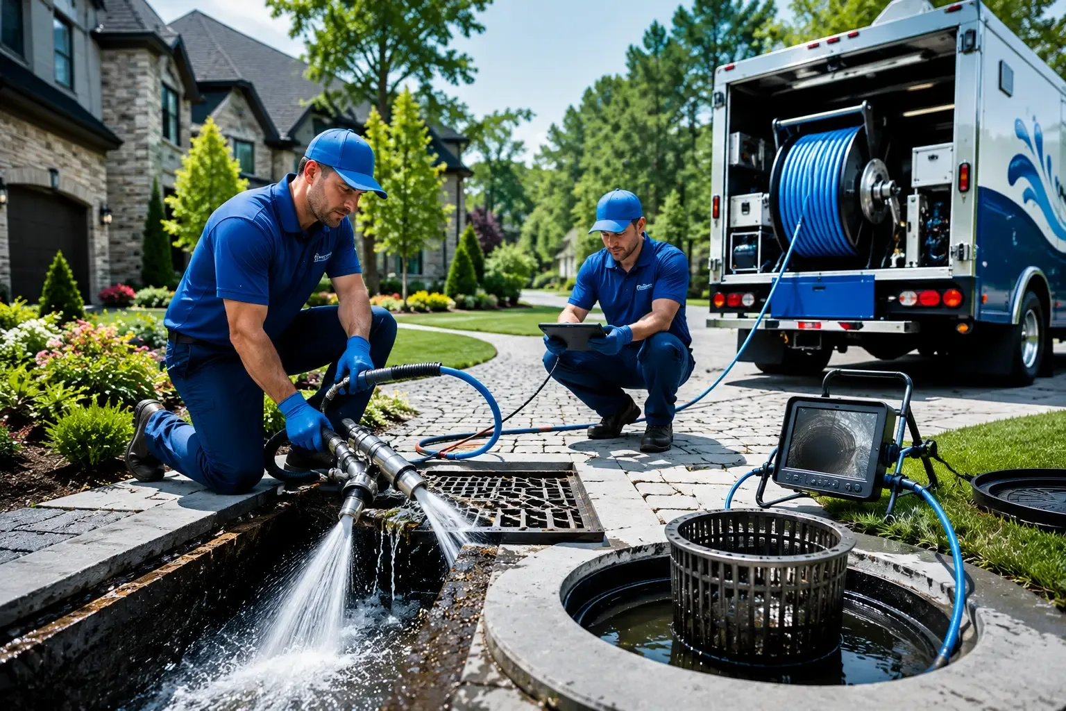 Local outdoor drain cleaning professionals in Champlain, NY